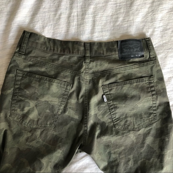 LEVI’S 511 Camo pants  Size W29 L29 Straight Leg Slim Fit  18R - Picture 4 of 9